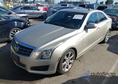 2013 Cadillac Ats Luxury from USA, damaged, VIN 1G6AB5RX4D0156773